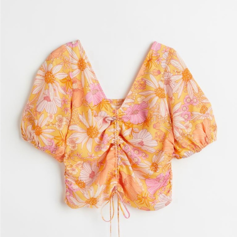 H&M viscose top